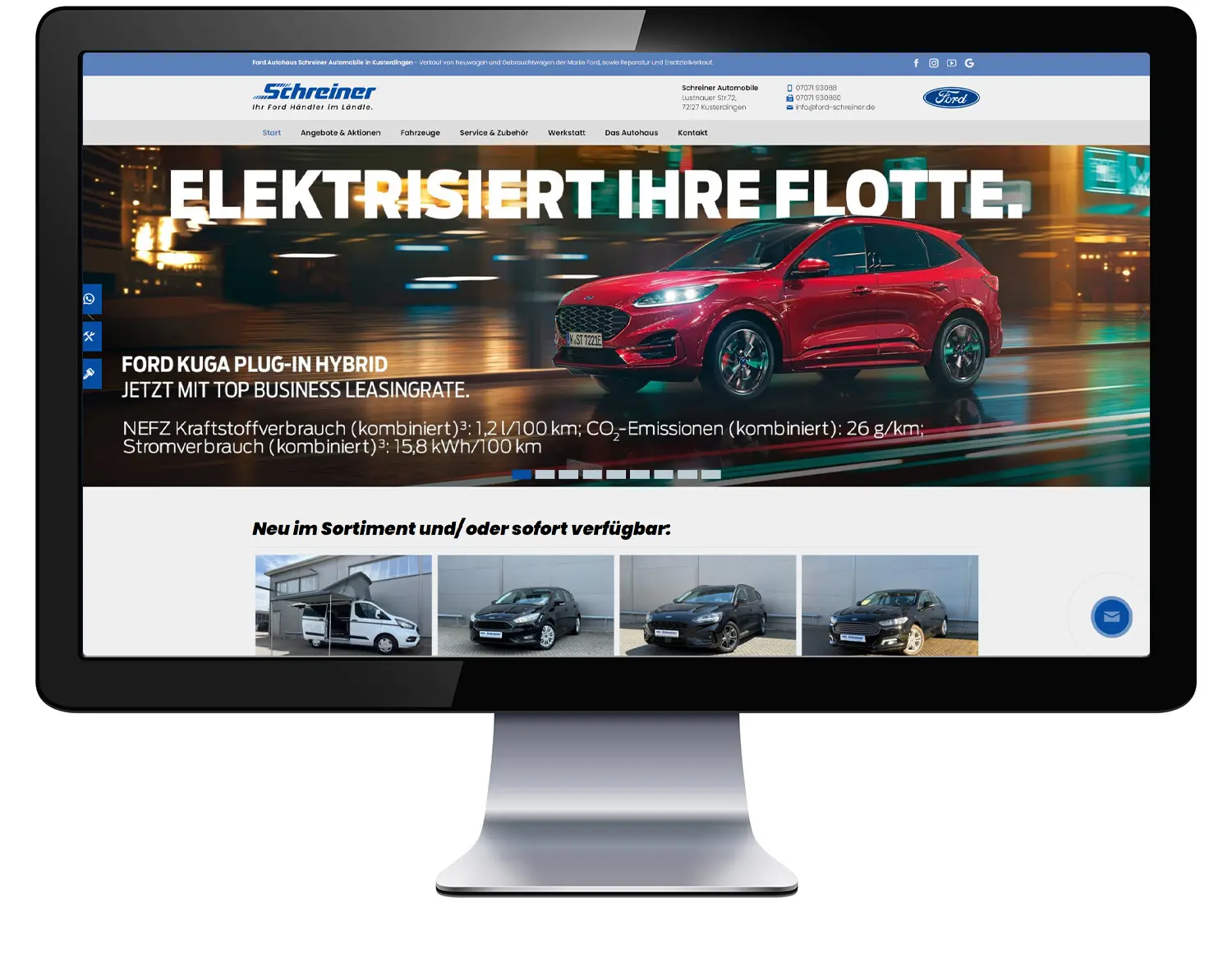 dipool für Autohaus Ford Schreiner - Kusterdingen
